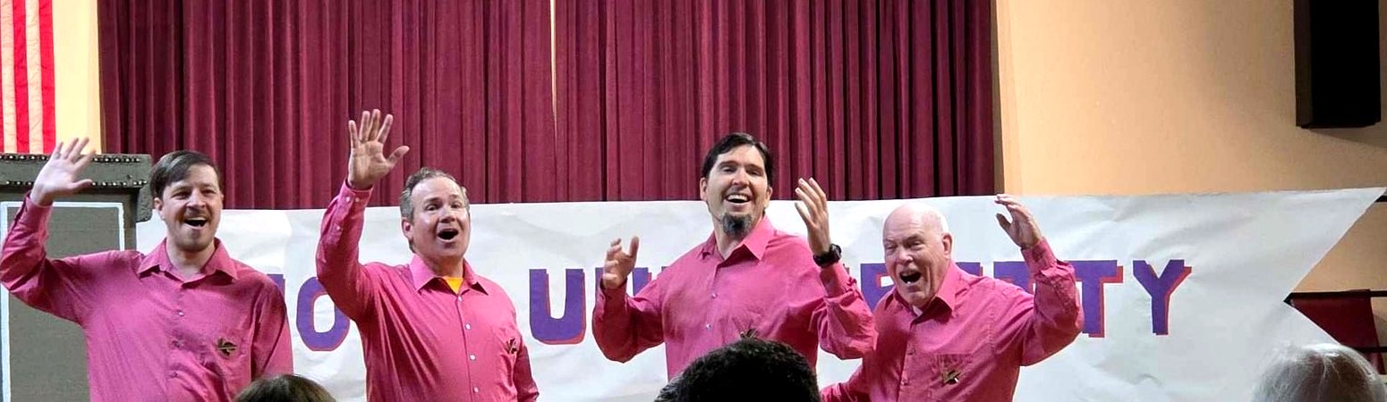 Vocal Capital performing on stage